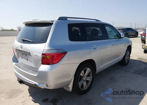 2008 Toyota Highlander Sport z USA, uszkodzony, nr VIN JTEDS43AX82058801